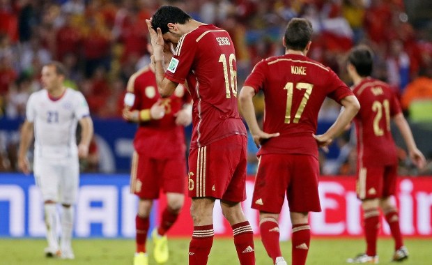 Mundial 2014: Hiszpańskie media: Mistrzowie abdykowali na Maracanie 