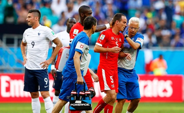 ​Mundial 2014: koniec turnieju dla Szwajcara von Bergena