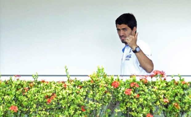 Mundial 2014: Koszulka Suareza pozostaje w szatni Urugwaju 