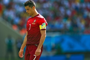 Mundial 2014: Media punktują słabą grę Ronaldo