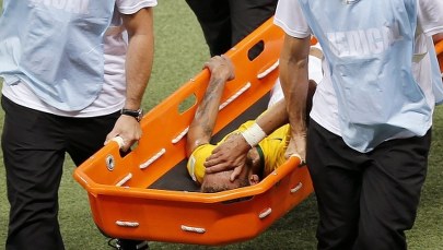 Mundial 2014: Neymar nie zagra już na tych mistrzostwach