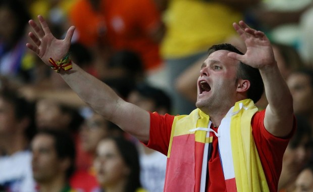 Mundial 2014: Zarobił 100 tysięcy euro na klęsce Hiszpanii  