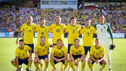 Mundial 2018. Chłodne przywitanie Szwedów. Czekała na nich tylko fanka Astrid Lindgren