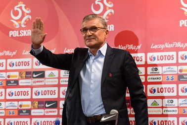 Mundial 2018: Polscy piłkarze dziękują trenerowi Adamowi Nawałce