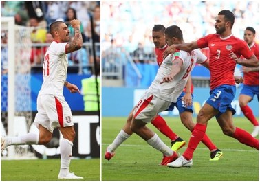 Mundial 2018: Serbia wygrała z Kostaryką, fenomenalny gol Kolarova!