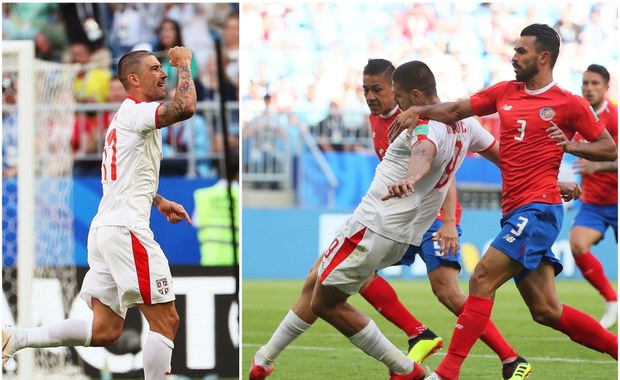 Mundial 2018: Serbia wygrała z Kostaryką, fenomenalny gol Kolarova!