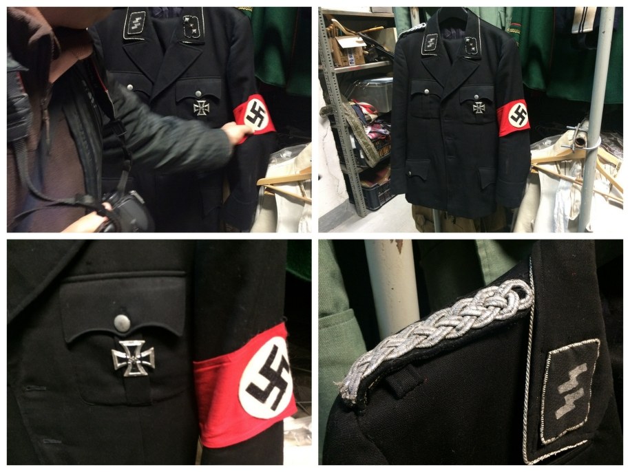 Mundur z filmu Stawka większa niż życie /Anieszka Wyderka /RMF FM