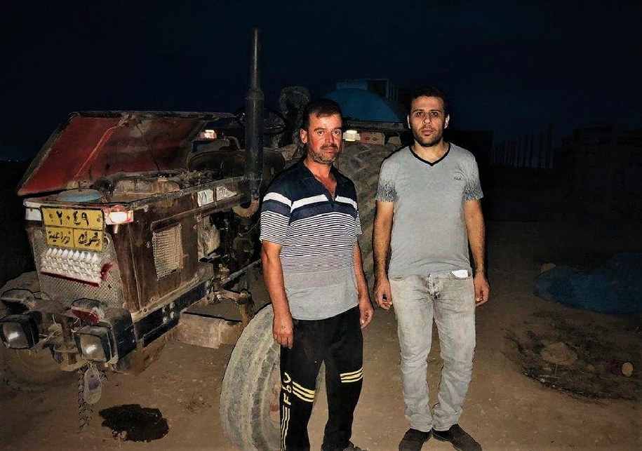 Munir Khalo potrzebuje wyremontować traktor /Materiały prasowe