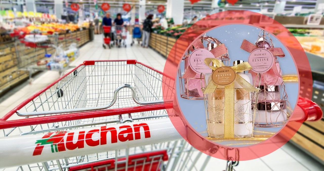 Musisz to zobaczyć! Piękne zestawy prezentowe w Auchan! /adobestock/Auchan /INTERIA.PL