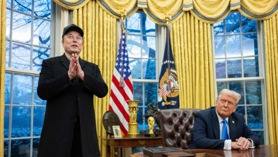 Musk superbohaterem Ameryki. Trump spieszy ze wsparciem dla jego "dziecka"