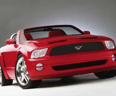 Mustang w stylu retro