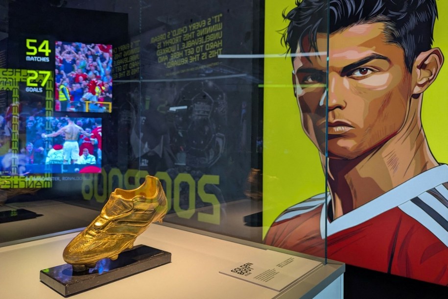 Muzeum Cristiano Ronaldo w Hongkongu /HOLMES CHAN/AFP/East News /East News