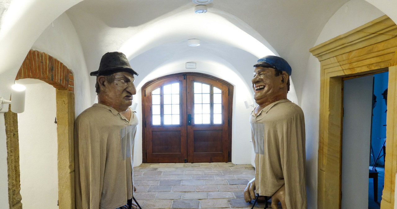 Muzeum Kargula i Pawlaka znajduje się w Lubomierzu, tam gdzie kręcono większość scen kultowej trylogii. /Piotr Kamionka /East News