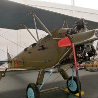 Eksponat z muzeum lotnictwa w Herringsdorfie