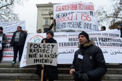 Muzułmanie protestowali przeciwko terroryzmowi w Poznaniu