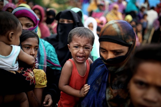 Muzułmańska mniejszość Rohingja /AA/ABACA /PAP