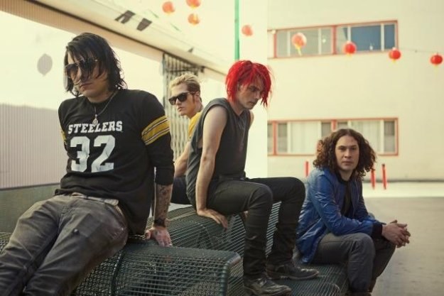 My Chemical Romance: Wokalista Gerard Way zainspirowany fryzurą Michała Wiśniewskiego? /Oficjalna strona zespołu