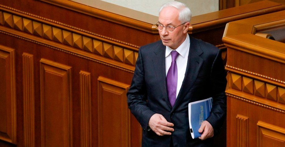 Mykoła Azarow /PAP/EPA/SERGEY DOLZHENKO /PAP/EPA