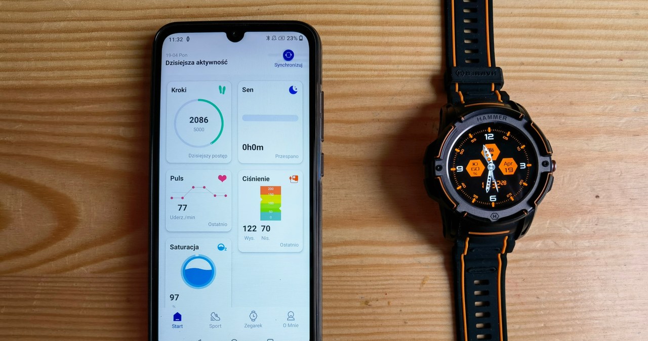 MyPhone Now Esim i Hammer Watch /INTERIA.PL