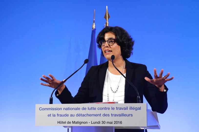 Myriam El-Chomri, minister pracy Francji /AFP