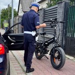 Myśleli, że jadą rowerem. Zapłacili za to 1500 zł