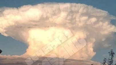 Myśleli, że to grzyb atomowy. Chmura wywołała strach w Kazaniu