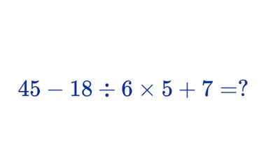 ​Myślisz, że to proste? To matematyczne działanie zaskakuje wynikiem