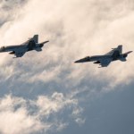 Myśliwce F/A-18 nad Polską. Przyleciały z największego lotniskowca świata