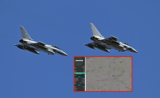 Myśliwce Luftwaffe przybyły do Polski. Będą chronić wschodnią flankę NATO