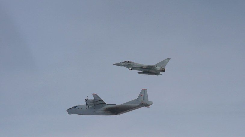 Myśliwce NATO przechwyciły rosyjskie samoloty /Royal Air Force /facebook.com