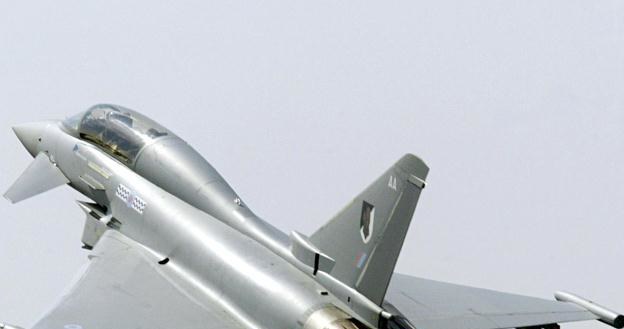 Myśliwiec Eurofighter Typhoon /AFP