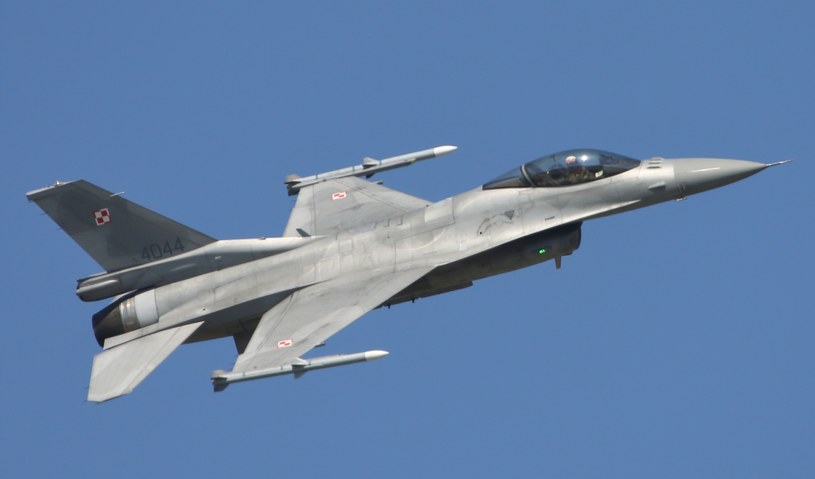 Myśliwiec F-16 Polskich Sił Powietrznych /konflikty.pl /Wikimedia