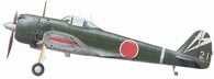 Myśliwiec nakajima Ki-43 /Encyklopedia Internautica