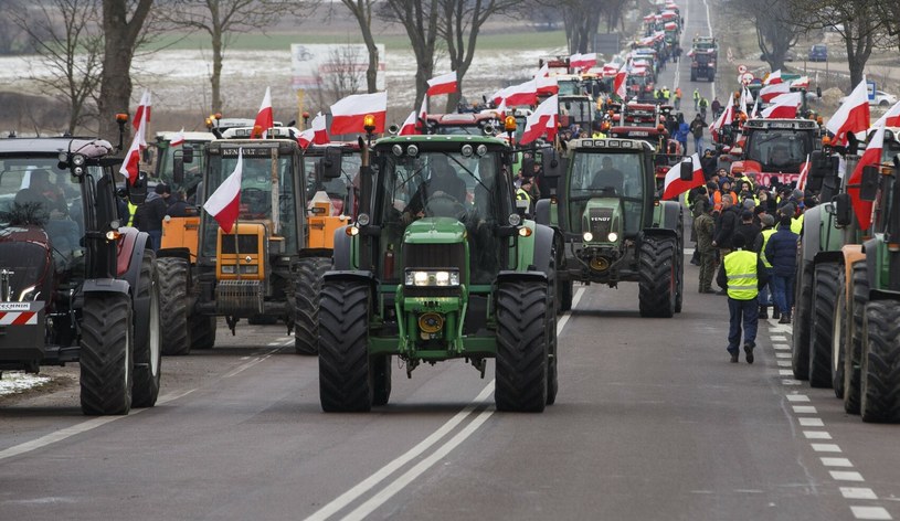 Na 20 lutego rolnicy przygotowali wiele akcji protestacyjnych. /MAREK MALISZEWSKI/REPORTER /East News