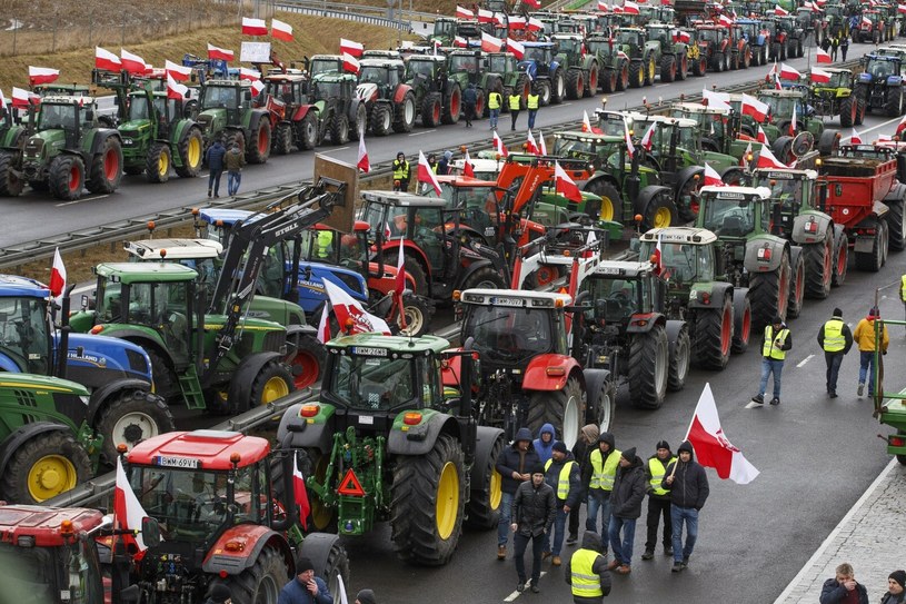 Na 20 marca rolnicy szykują kolejną akcję protestacyjną. /MAREK MALISZEWSKI/REPORTER /East News