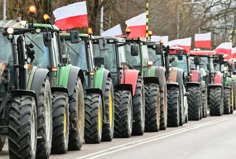 Na 9 lutego rolnicy zaplanowali protest. /zdjęcie ilustracyjne/ / WOJCIECH STROZYK/REPORTER  /East News