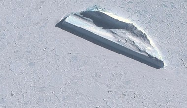 Na Antarktydzie znaleziono dziwny obiekt stworzony z lodu