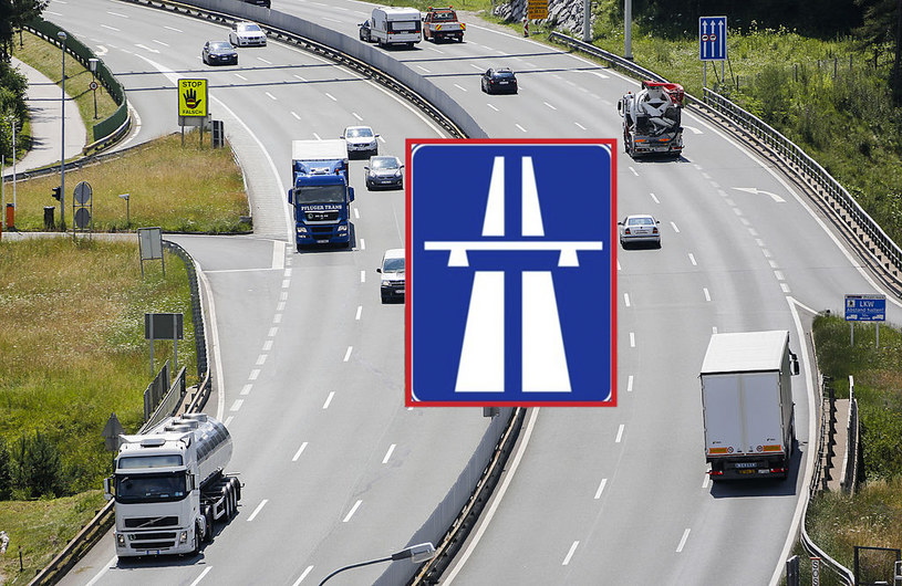 Na autostradach w Austrii możemy spotkać różne limity prędkości /Getty Images
