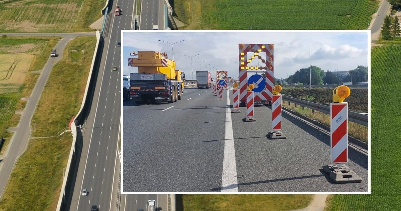 Na Autostradowej Obwodnicy Wrocławia ruszyły prace związane z wymianą dylatacji. To oznacza utrudnienia dla kierowców. /GERARD/REPORTER /East News/GDDKiA/X /