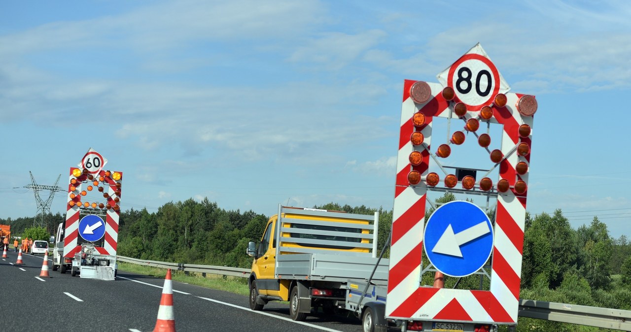 Na autostradzie pojawią się utrudnienia /ADAM NOCON /Reporter