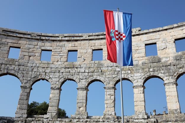 Na Bałkanach trwa wojna handlowa? Na zdj. flaga Chorwacji /&copy; Panthermedia