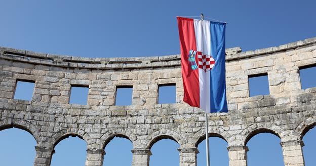 Na Bałkanach trwa wojna handlowa? Na zdj. flaga Chorwacji /&copy; Panthermedia