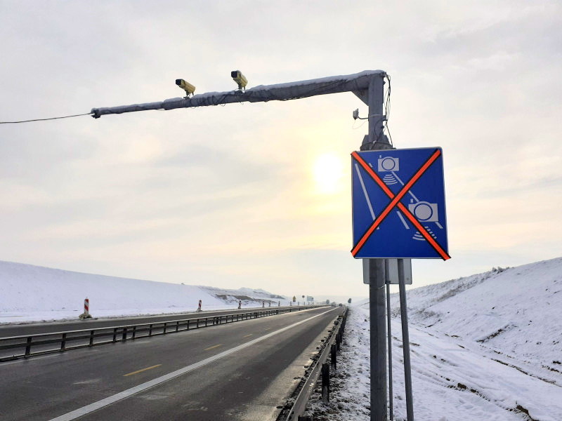 Na budowanym odcinku A1 działa bardzo długi odcinkowy pomiar prędkości /GDDKiA