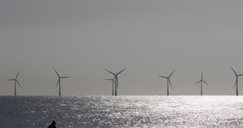 Na całym świecie, w tym również w Europie, realizowane są inwestycje w morskie farmy wiatrowe. /123RF/PICSEL