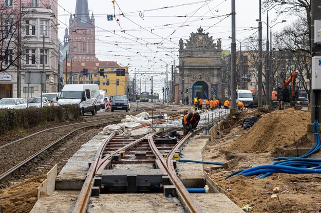 Na czas prowadzenia robót ruch tramwajowy na pl. Zwycięstwa zostanie wstrzymany. /UM Szczecin /