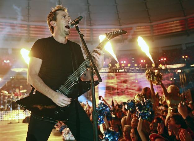 Na czele Nickelback stoi Chad Kroeger - fot. Jeff Vinnick /Getty Images/Flash Press Media