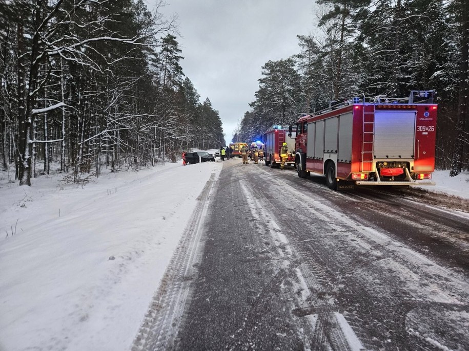 Na DK19 w Podlaskiem doszło do zderzenia dwóch aut; pięć osób zostało rannych /Podlaskie 112 - Zgłoś Kolizję! (Facebook) /