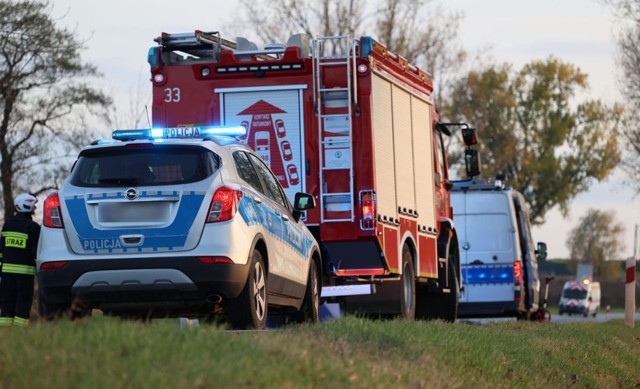 Groźny wypadek niedaleko granicy z Niemcami. Trzy osoby ranne