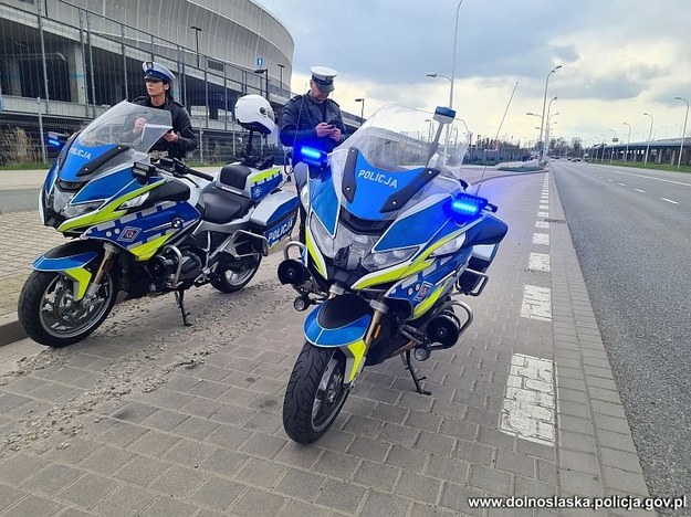 Na dolnośląskich drogach trwa policyjna akcja "Motocyklista" /Dolnośląska Policja /Policja