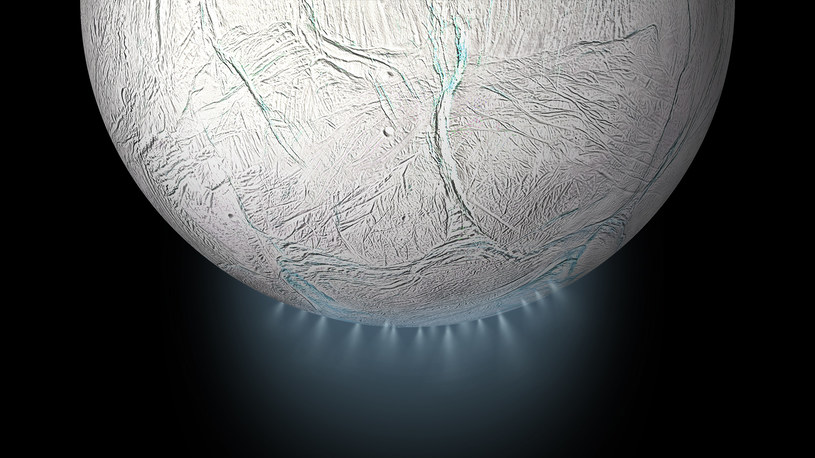 Na Enceladusie może skrywać się życie /NASA